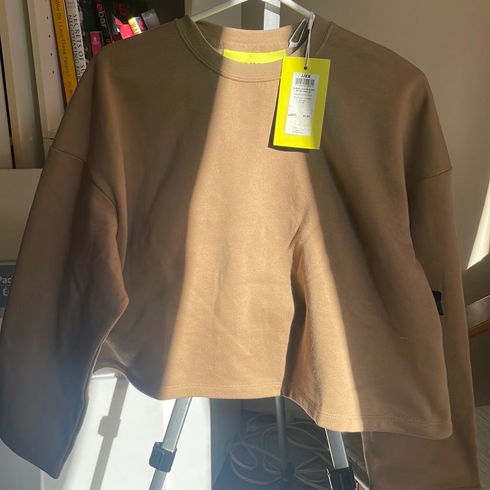 Brown JJXX Sweatshirt New with Tags